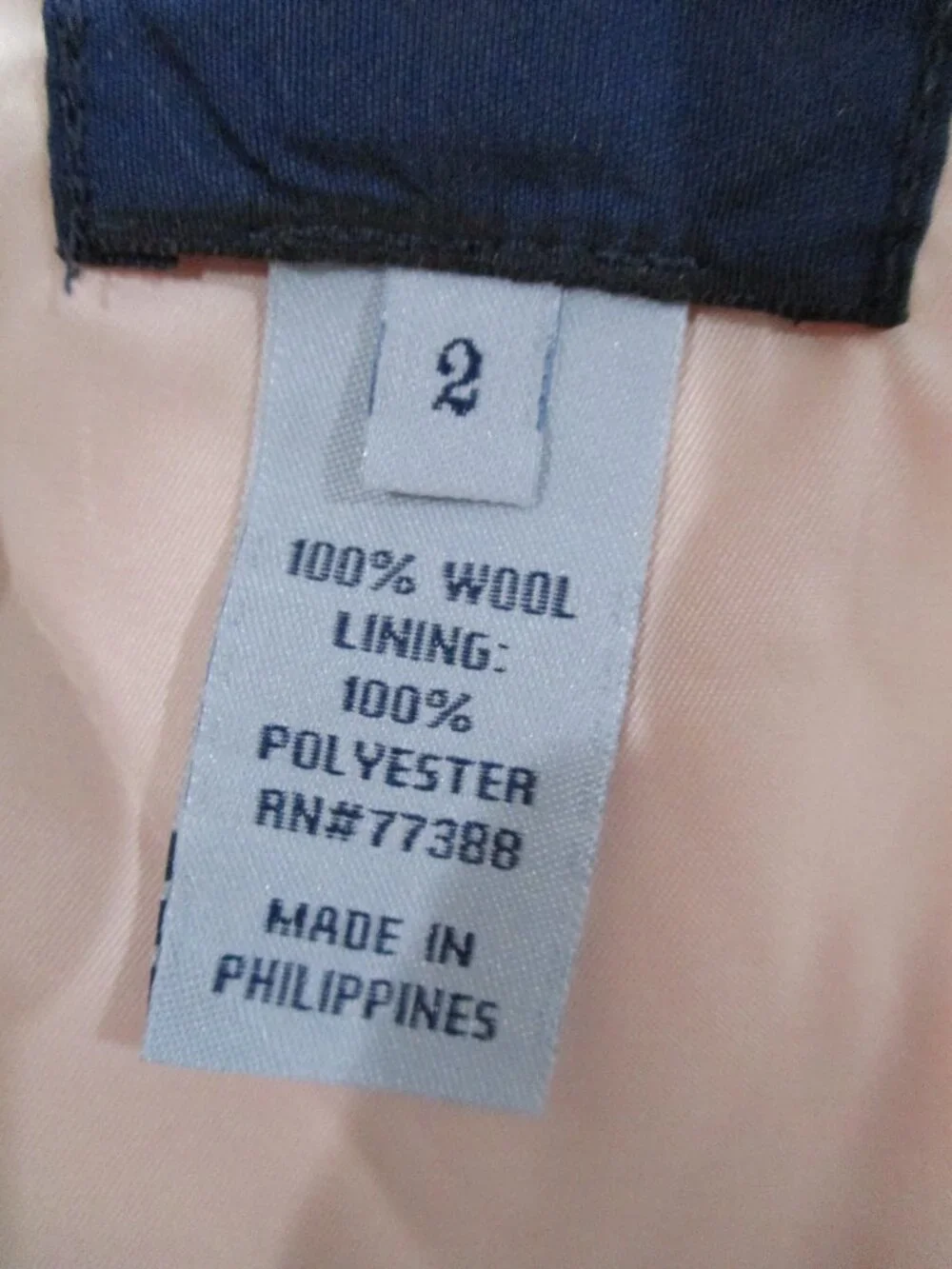 J. Crew Blue Label 100% Wool Pencil Skirt Burnt Orange